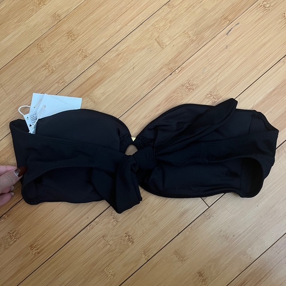 NWT L-Space Black Bikini Top - Picture 4 of 4